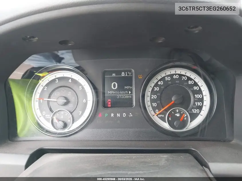 2014 Ram 2500 Tradesman VIN: 3C6TR5CT3EG260652 Lot: 45297848