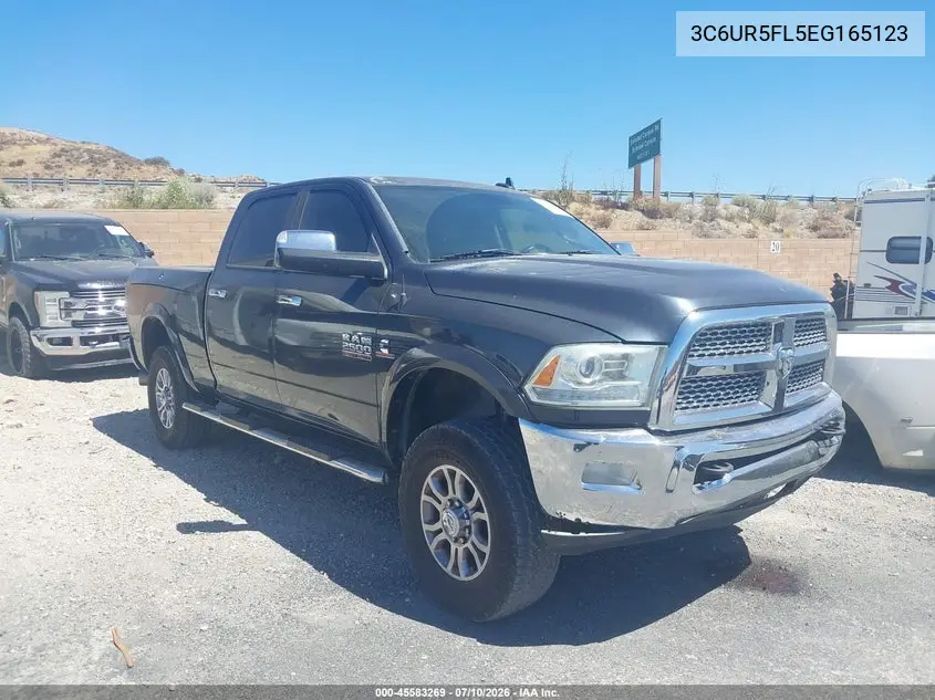 2014 Ram 2500 Laramie VIN: 3C6UR5FL5EG165123 Lot: 45583269