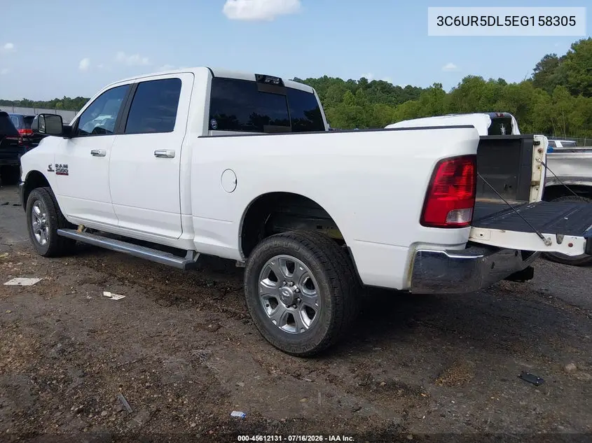 2014 Ram 2500 Big Horn VIN: 3C6UR5DL5EG158305 Lot: 45612131