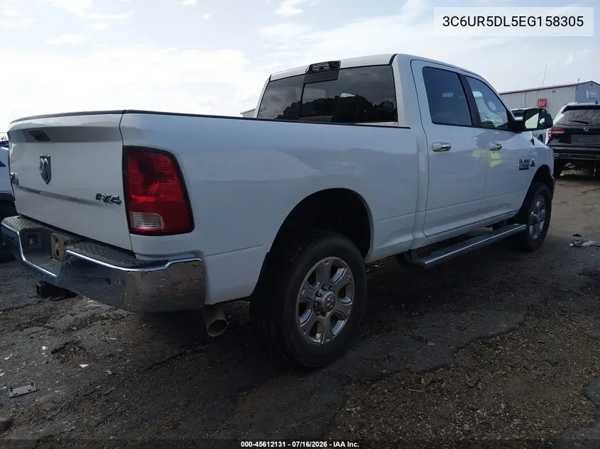 2014 Ram 2500 Big Horn VIN: 3C6UR5DL5EG158305 Lot: 45612131