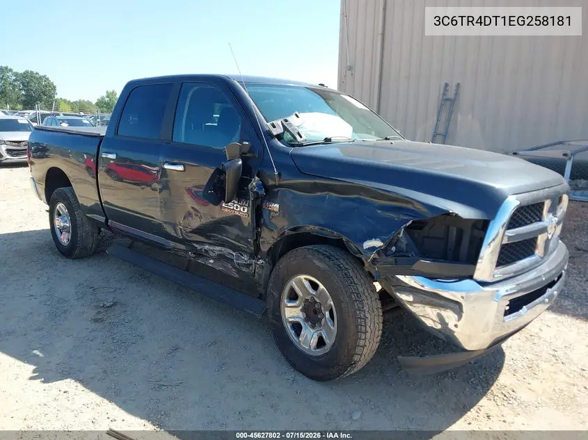 2014 Ram 2500 Slt VIN: 3C6TR4DT1EG258181 Lot: 45627802