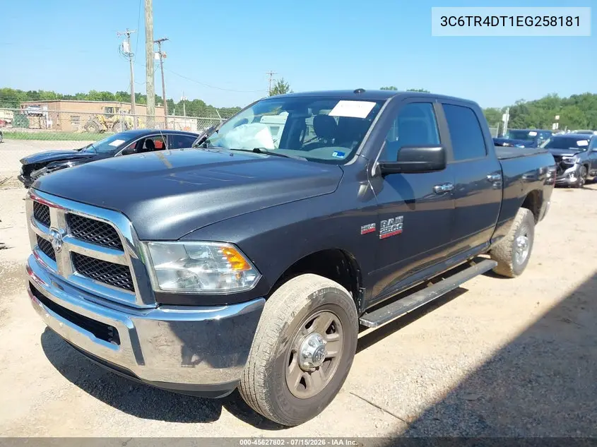 2014 Ram 2500 Slt VIN: 3C6TR4DT1EG258181 Lot: 45627802