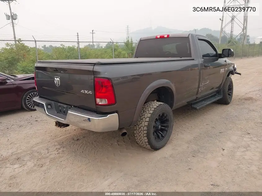 2014 Ram 2500 Tradesman VIN: 3C6MR5AJ6EG239770 Lot: 45660035