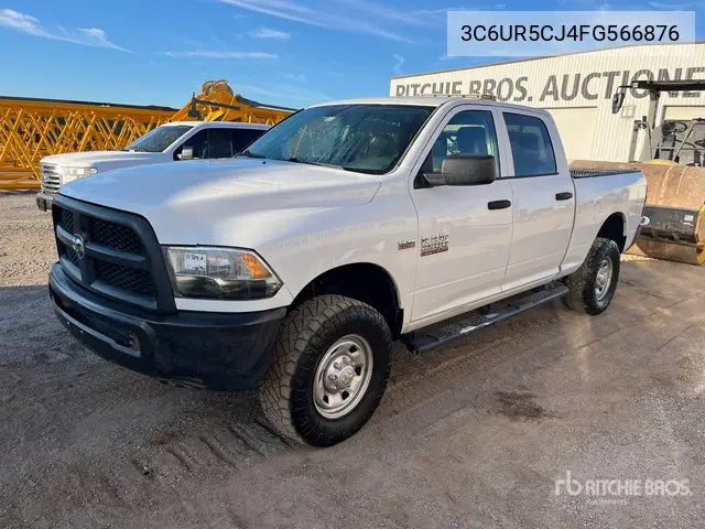 2015 Ram 2500 2015 Ram 2500 4X4 Crew Cab Pickup VIN: 3C6UR5CJ4FG566876 Lot: 15010290