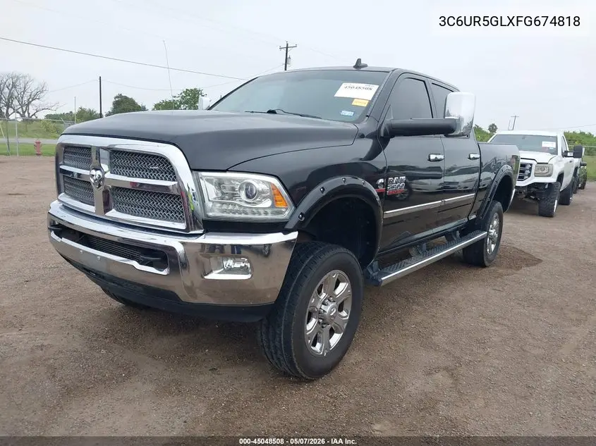 3C6UR5GLXFG674818 2015 Ram 2500 Longhorn Limited