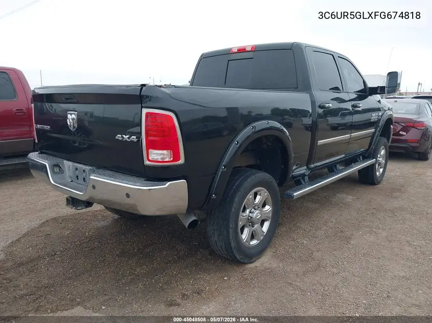 3C6UR5GLXFG674818 2015 Ram 2500 Longhorn Limited