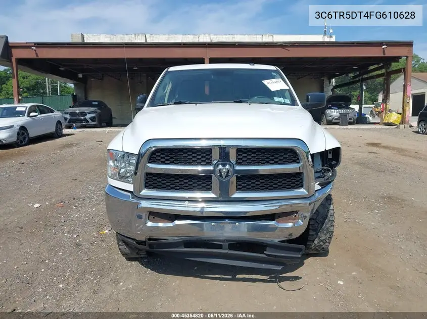 2015 Ram 2500 Slt VIN: 3C6TR5DT4FG610628 Lot: 45354820
