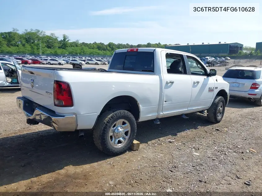 2015 Ram 2500 Slt VIN: 3C6TR5DT4FG610628 Lot: 45354820