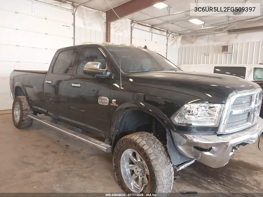 2015 Ram 2500 Longhorn VIN: 3C6UR5LL2FG509397 Lot: 45646530