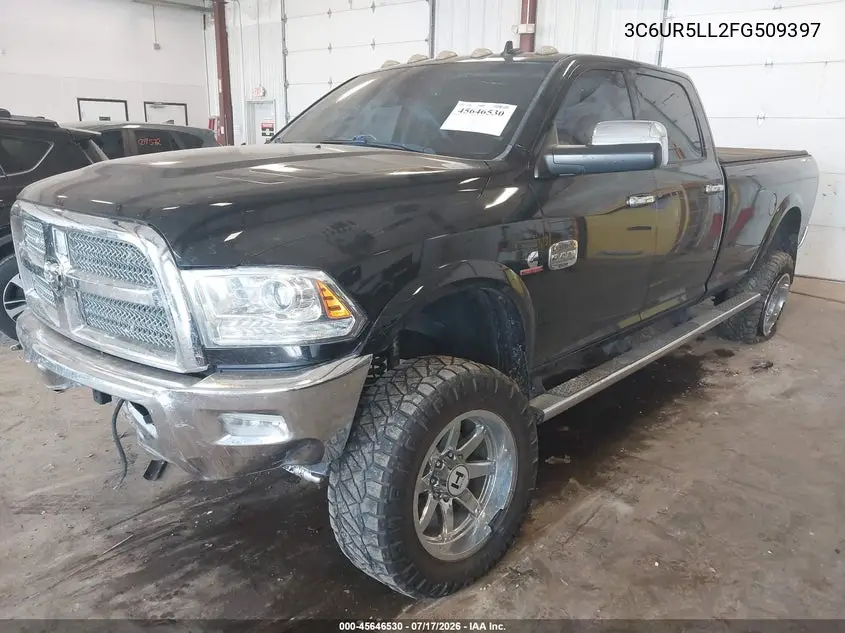 2015 Ram 2500 Longhorn VIN: 3C6UR5LL2FG509397 Lot: 45646530