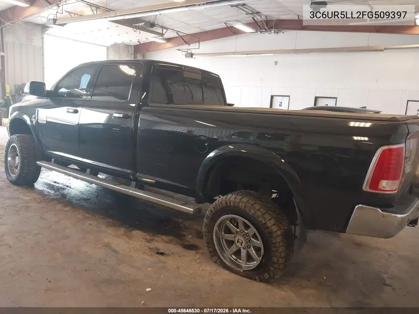 2015 Ram 2500 Longhorn VIN: 3C6UR5LL2FG509397 Lot: 45646530
