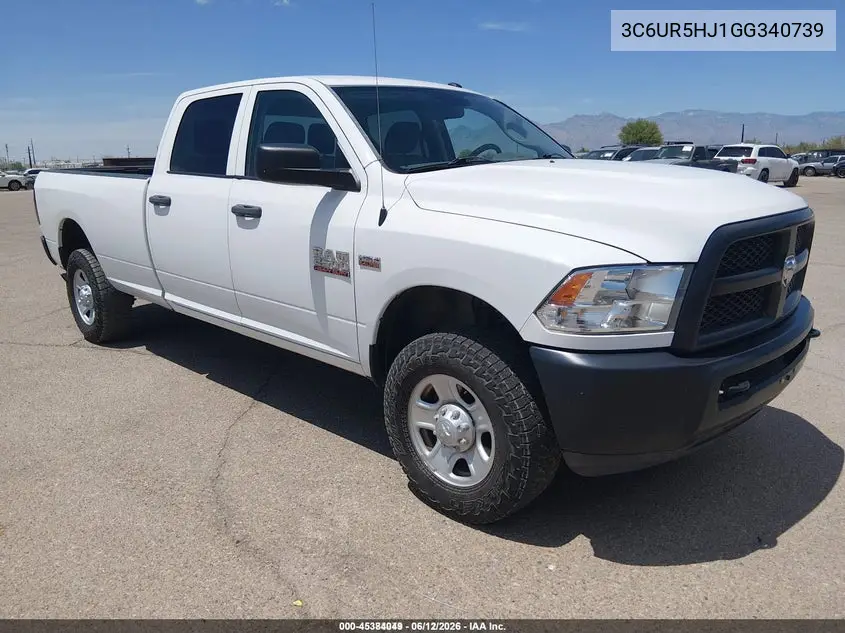 2016 Ram 2500 Tradesman VIN: 3C6UR5HJ1GG340739 Lot: 45384049