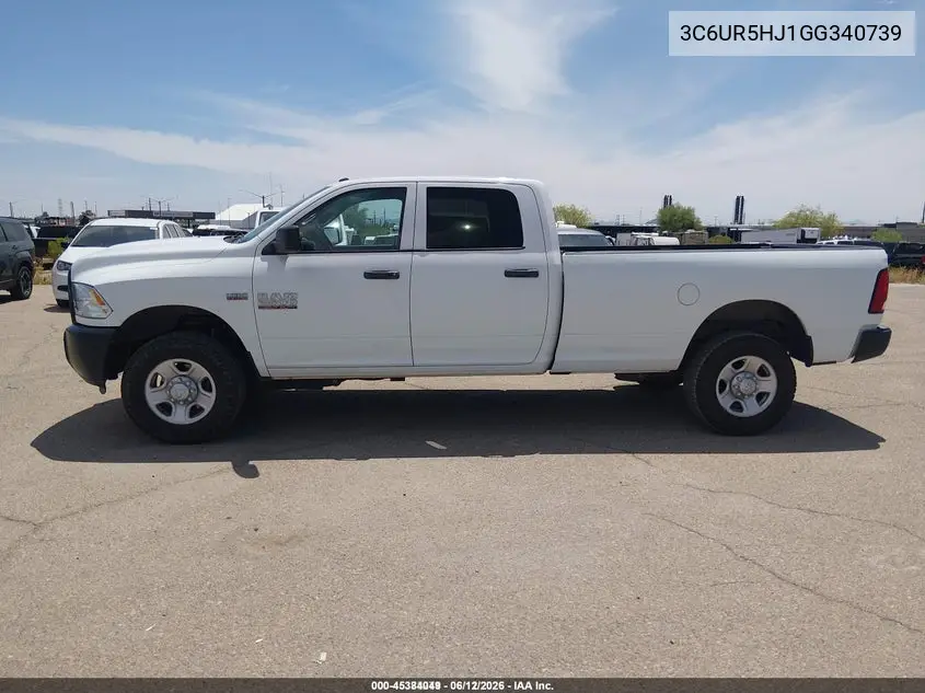 2016 Ram 2500 Tradesman VIN: 3C6UR5HJ1GG340739 Lot: 45384049