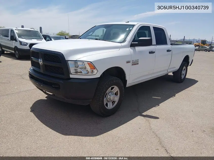2016 Ram 2500 Tradesman VIN: 3C6UR5HJ1GG340739 Lot: 45384049