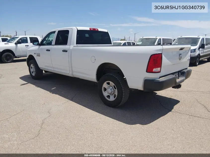 2016 Ram 2500 Tradesman VIN: 3C6UR5HJ1GG340739 Lot: 45384049