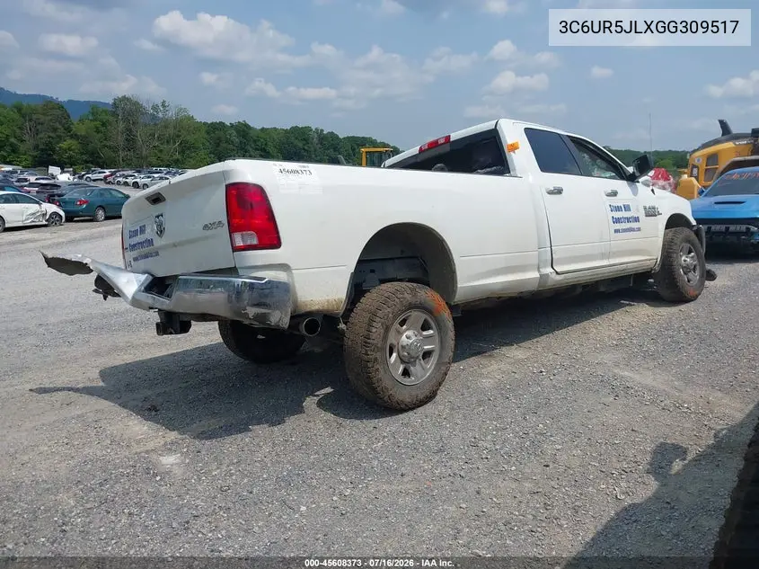 2016 Ram 2500 Slt VIN: 3C6UR5JLXGG309517 Lot: 45608373