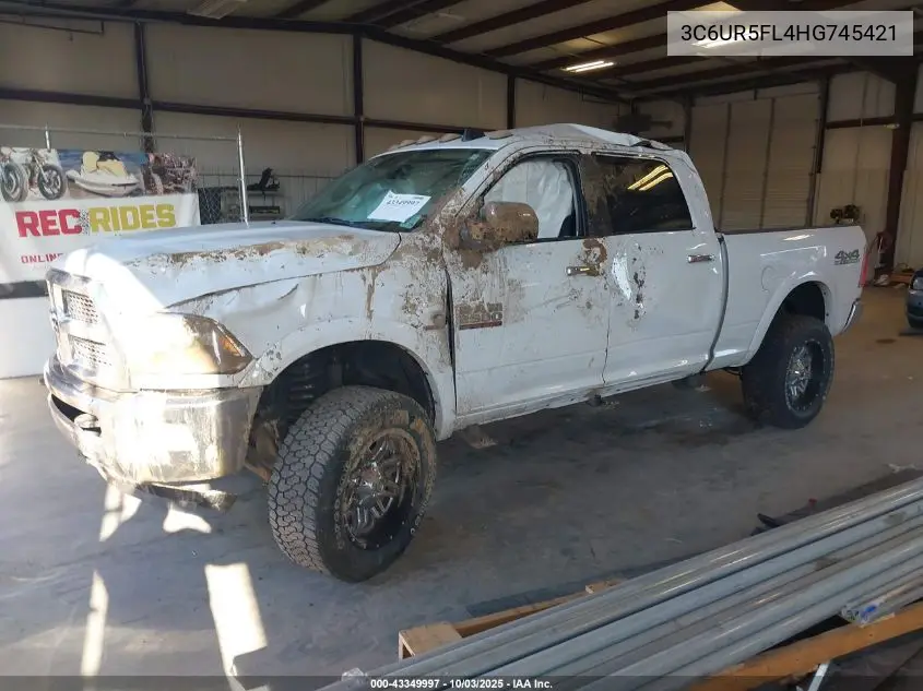 3C6UR5FL4HG745421 2017 Ram 2500 Laramie 4X4 6'4 Box