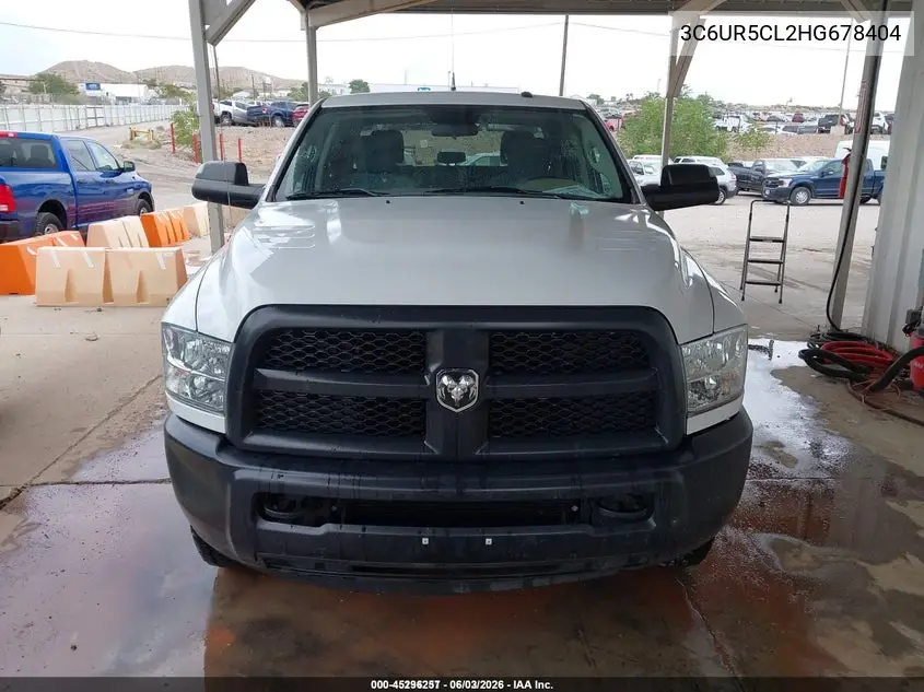 2017 Ram 2500 Tradesman 4X4 6'4 Box VIN: 3C6UR5CL2HG678404 Lot: 45296257