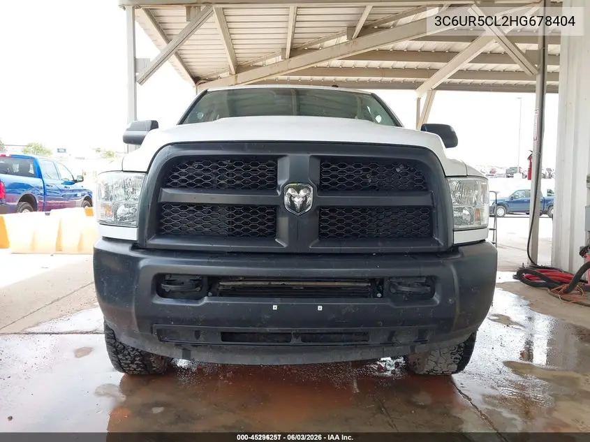 2017 Ram 2500 Tradesman 4X4 6'4 Box VIN: 3C6UR5CL2HG678404 Lot: 45296257