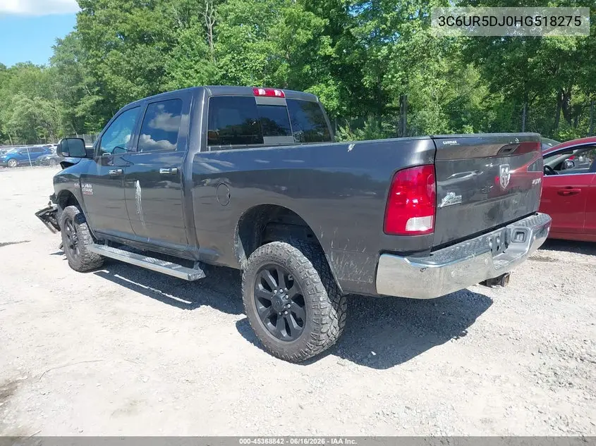 2017 Ram 2500 Big Horn 4X4 6'4 Box VIN: 3C6UR5DJ0HG518275 Lot: 45368842