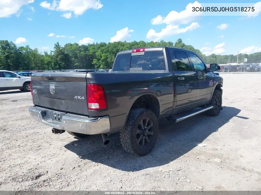 2017 Ram 2500 Big Horn 4X4 6'4 Box VIN: 3C6UR5DJ0HG518275 Lot: 45368842