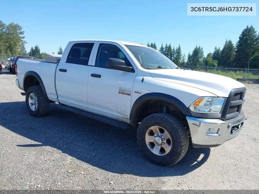 2017 Ram 2500 Tradesman 4X4 6'4 Box VIN: 3C6TR5CJ6HG737724 Lot: 45369006