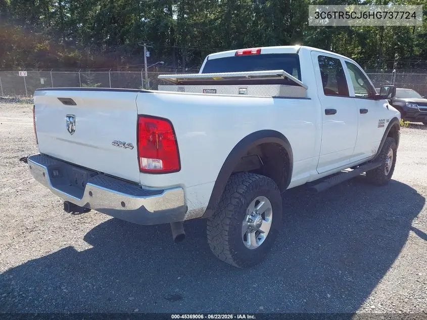 2017 Ram 2500 Tradesman 4X4 6'4 Box VIN: 3C6TR5CJ6HG737724 Lot: 45369006