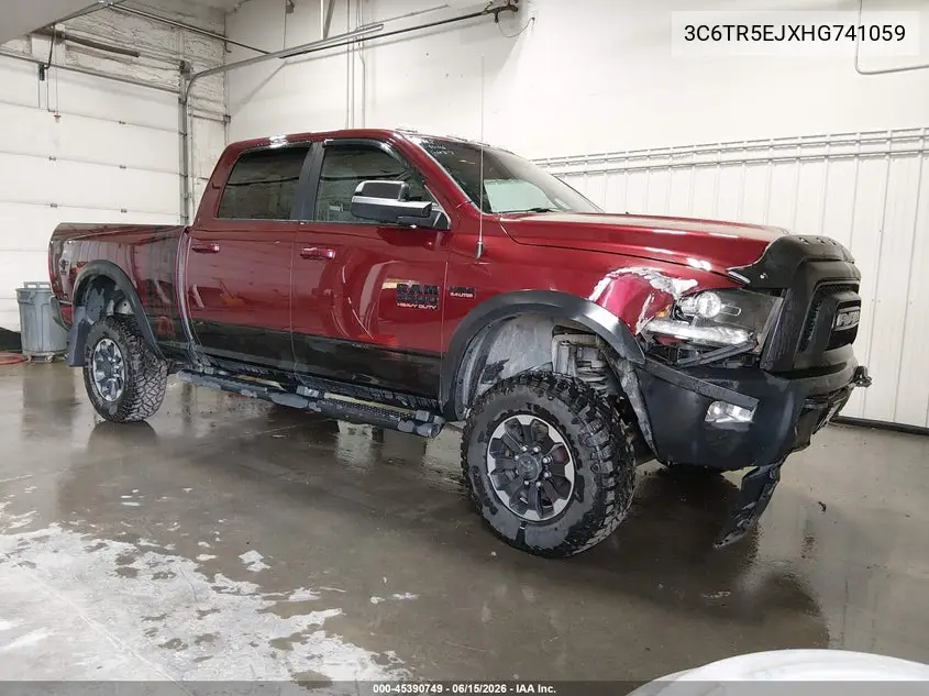 2017 Ram 2500 Power Wagon 4X4 6'4 Box VIN: 3C6TR5EJXHG741059 Lot: 45390749