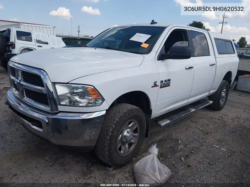 2017 Ram 2500 Slt 4X4 6'4 Box VIN: 3C6UR5DL9HG620532 Lot: 45615590