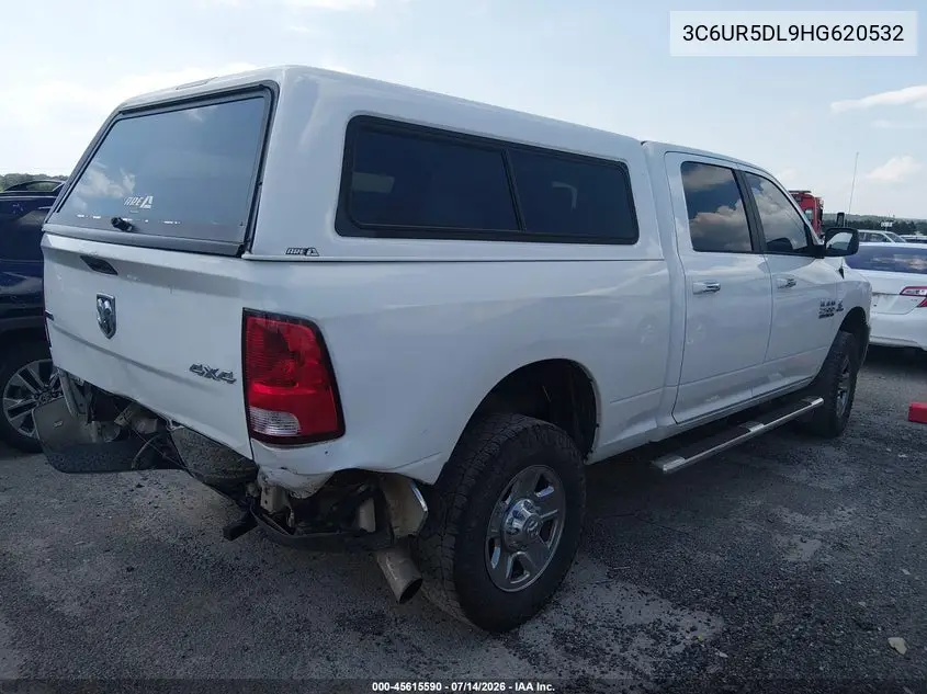 2017 Ram 2500 Slt 4X4 6'4 Box VIN: 3C6UR5DL9HG620532 Lot: 45615590