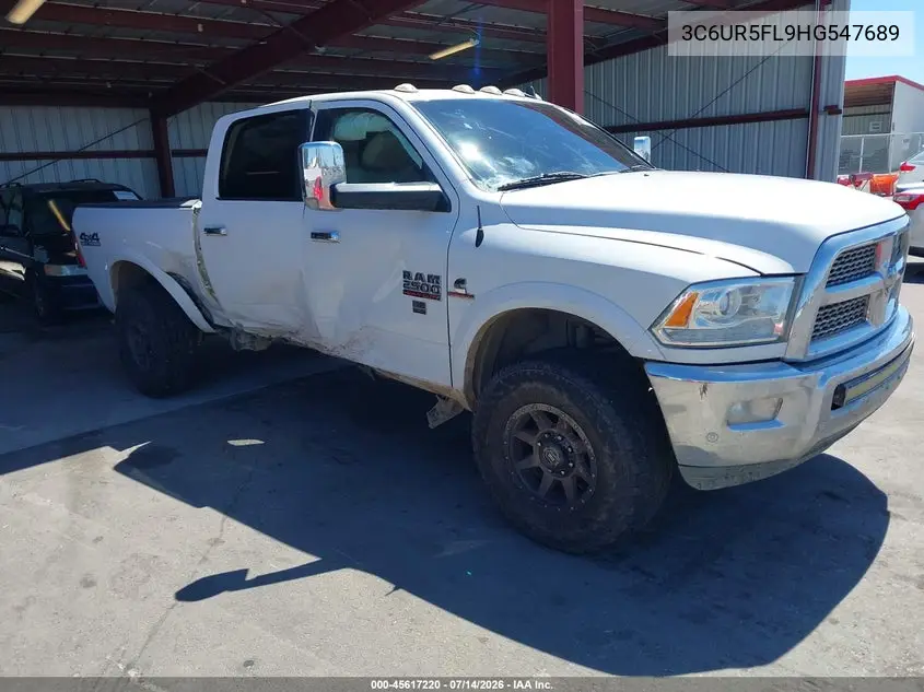 2017 Ram 2500 Laramie 4X4 6'4 Box VIN: 3C6UR5FL9HG547689 Lot: 45617220