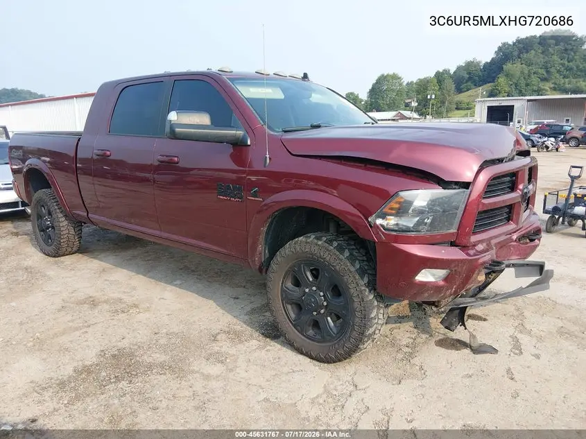 2017 Ram 2500 Big Horn 4X4 6'4 Box VIN: 3C6UR5MLXHG720686 Lot: 45631767