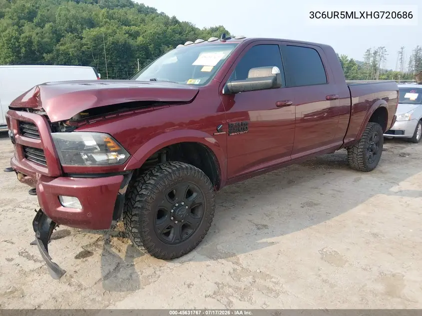 2017 Ram 2500 Big Horn 4X4 6'4 Box VIN: 3C6UR5MLXHG720686 Lot: 45631767