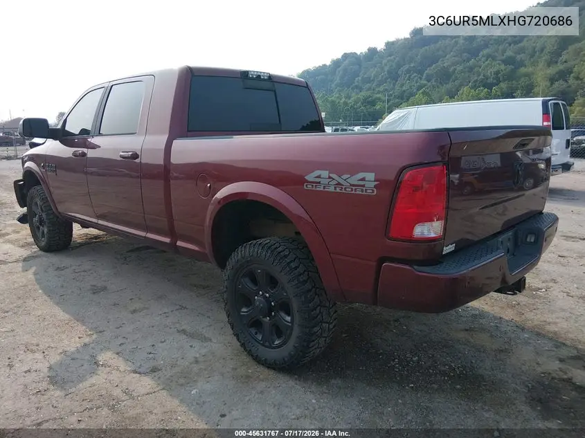 2017 Ram 2500 Big Horn 4X4 6'4 Box VIN: 3C6UR5MLXHG720686 Lot: 45631767