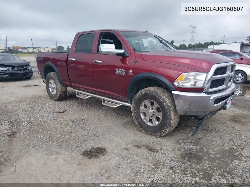 2018 Ram 2500 Tradesman 4X4 6'4 Box VIN: 3C6UR5CL4JG160607 Lot: 45607667