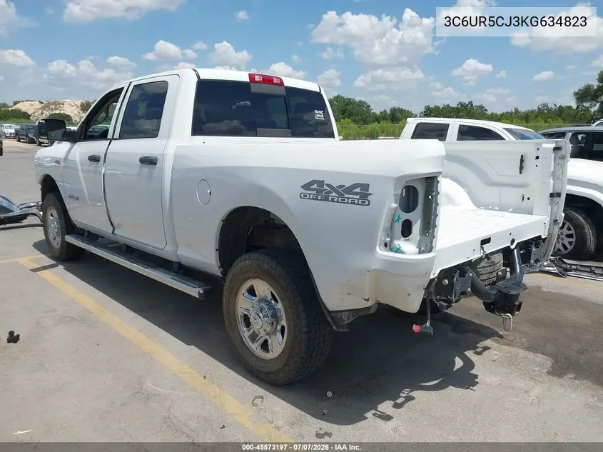 2019 Ram 2500 Tradesman 4X4 6'4 Box VIN: 3C6UR5CJ3KG634823 Lot: 45573197