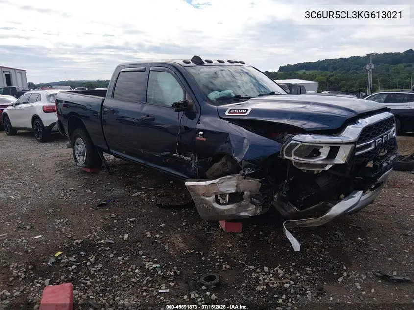 2019 Ram 2500 Tradesman 4X4 6'4 Box VIN: 3C6UR5CL3KG613021 Lot: 45591873