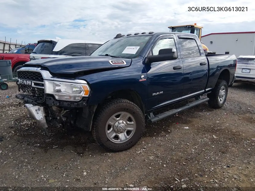 2019 Ram 2500 Tradesman 4X4 6'4 Box VIN: 3C6UR5CL3KG613021 Lot: 45591873