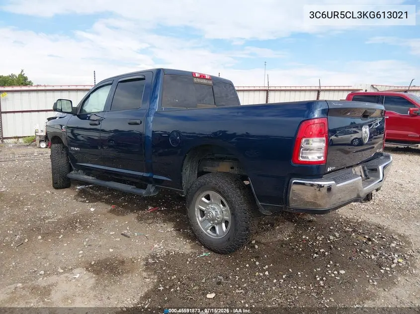 2019 Ram 2500 Tradesman 4X4 6'4 Box VIN: 3C6UR5CL3KG613021 Lot: 45591873