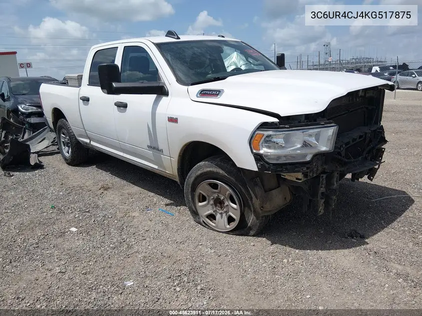 2019 Ram 2500 Tradesman 4X2 6'4 Box VIN: 3C6UR4CJ4KG517875 Lot: 45623911