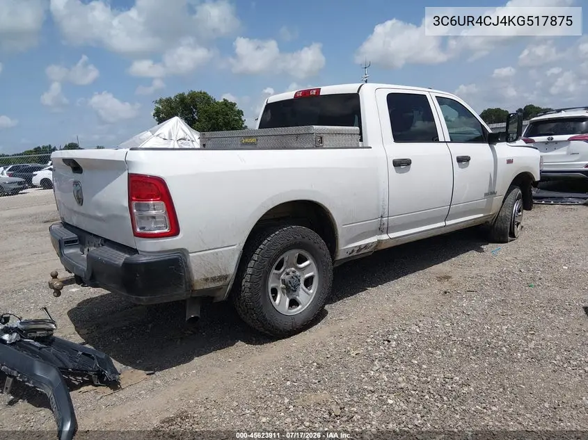 2019 Ram 2500 Tradesman 4X2 6'4 Box VIN: 3C6UR4CJ4KG517875 Lot: 45623911