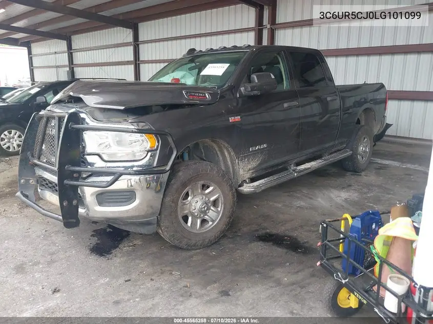 2020 Ram 2500 Tradesman 4X4 6'4 Box VIN: 3C6UR5CJ0LG101099 Lot: 45565258