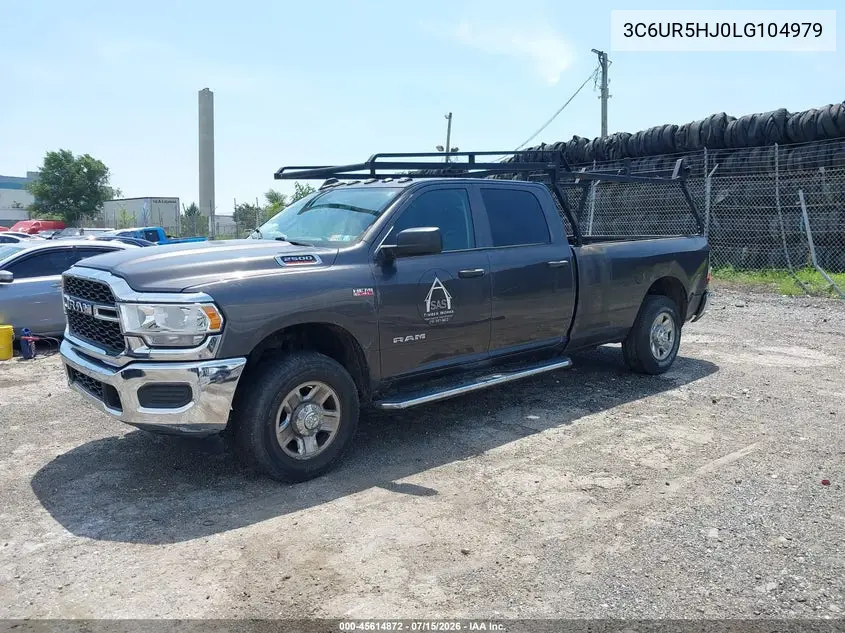 2020 Ram 2500 Tradesman 4X4 8' Box VIN: 3C6UR5HJ0LG104979 Lot: 45614872