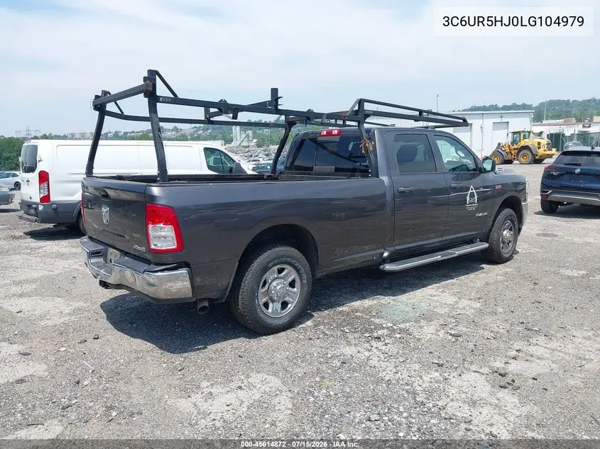 2020 Ram 2500 Tradesman 4X4 8' Box VIN: 3C6UR5HJ0LG104979 Lot: 45614872