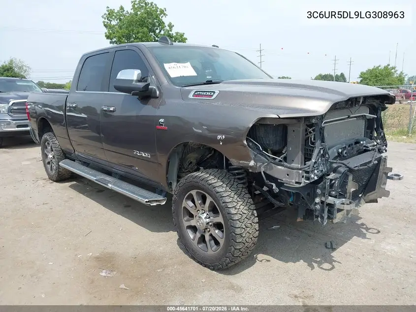 2020 Ram 2500 Big Horn 4X4 6'4 Box VIN: 3C6UR5DL9LG308963 Lot: 45641701