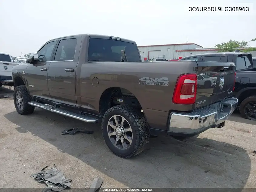 2020 Ram 2500 Big Horn 4X4 6'4 Box VIN: 3C6UR5DL9LG308963 Lot: 45641701