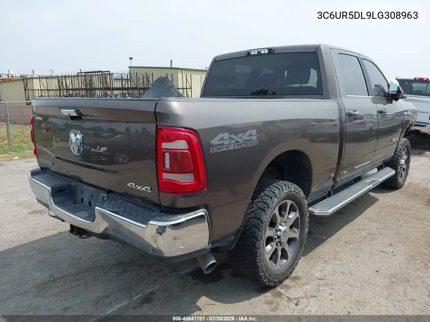 2020 Ram 2500 Big Horn 4X4 6'4 Box VIN: 3C6UR5DL9LG308963 Lot: 45641701