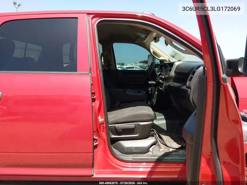 2020 Ram 2500 Tradesman 4X4 6'4 Box VIN: 3C6UR5CL3LG172069 Lot: 45662870