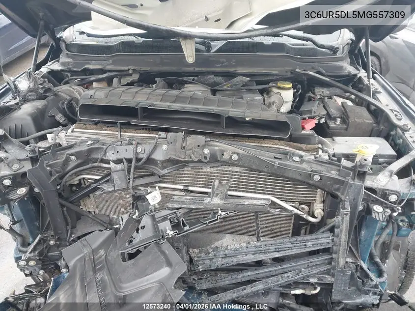 2021 Ram 2500 Big Horn VIN: 3C6UR5DL5MG557309 Lot: 12573240