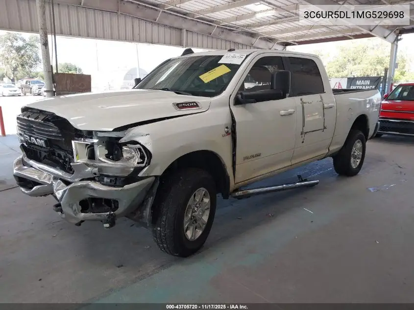 3C6UR5DL1MG529698 2021 Ram 2500 Big Horn 4X4 6'4 Box